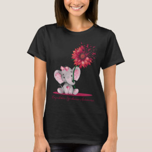 Camiseta Síndrome de Sturge-weber Conciencia Cute Elefante