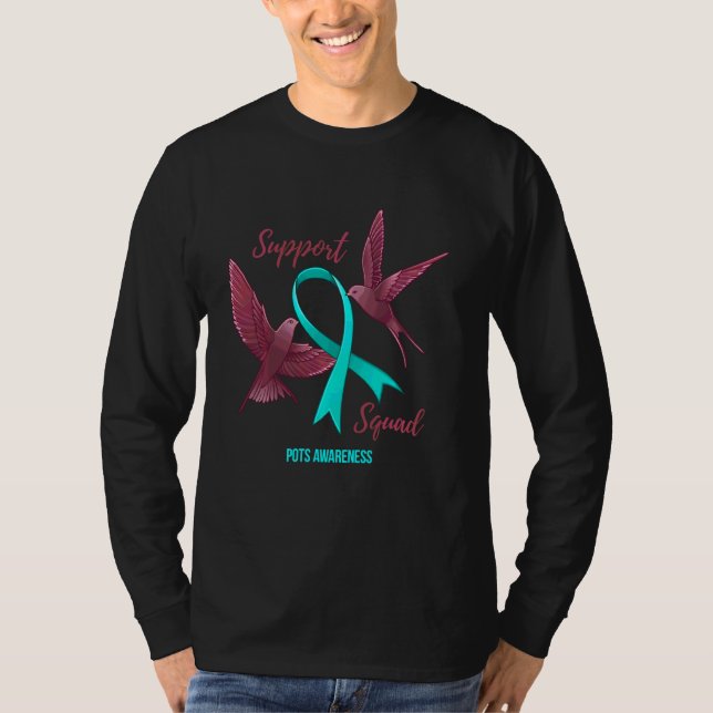 Camiseta Síndrome de taquicardia ortostática postural Posts (Anverso)