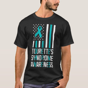 Camiseta Síndrome de Tourette Bandera de Estados Unidos Sup