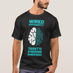 Camiseta Síndrome de Tourette Cerebral Conciencia