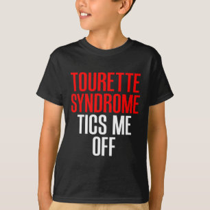 Camiseta Síndrome de Tourette Conciencia Tourettes me tira