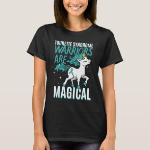 Camiseta Síndrome de Tourette Magical Unicornio Cinta Verde