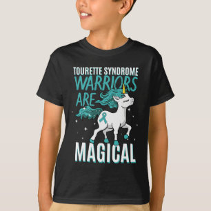 Camiseta Síndrome de Tourette Magical Unicornio Cinta Verde
