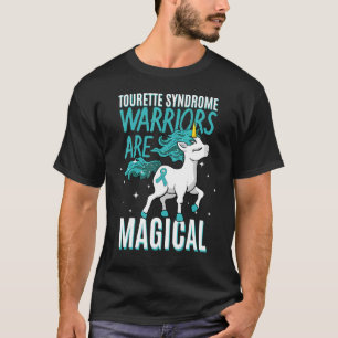 Camiseta Síndrome de Tourette Magical Unicornio Cinta Verde