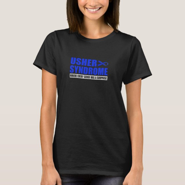 Camiseta Síndrome de Usher (Anverso)
