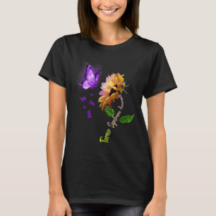 Camiseta Síndrome del girasol de mariposa Conciencia
