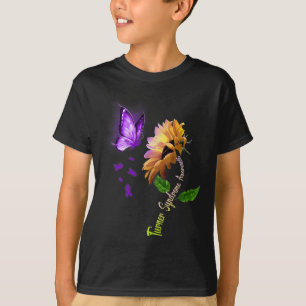 Camiseta Síndrome del girasol de mariposa Conciencia
