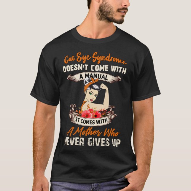 Camiseta síndrome del ojo del gato (Anverso)