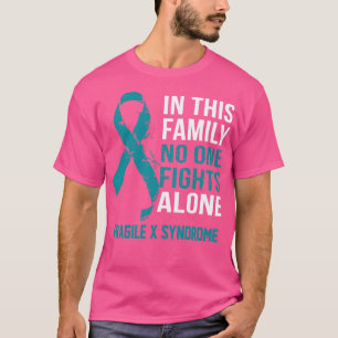 Camiseta Síndrome Frágil X Conciencia de nadie lucha solo H