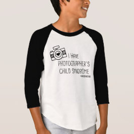 Camiseta Síndrome Infantil Fotógrafo - Juventud
