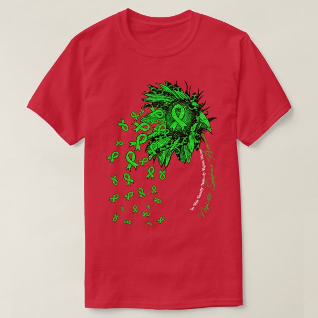 Camiseta Síndrome nefrótico Conciencia del girasol nadie pe (Diseño del anverso)