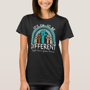 Camiseta Síndrome ovárico poliquístico Conciencia Verde azu