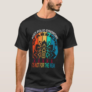 Camiseta Síndrome post-polio Conciencia, guerrero No es par