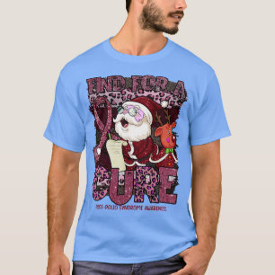 Camiseta Síndrome post-Polio navidades del leopardo