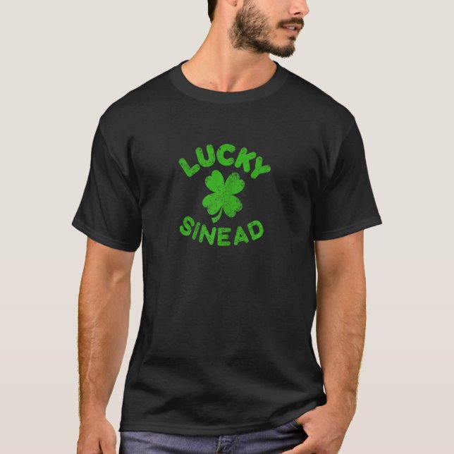 Camiseta Sinead Irish Family St Patrick S Day Lucky Sine (Anverso)