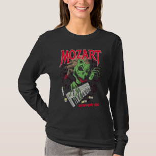 Camiseta Sinfonía 666 80 Metalizado Mozart Mashup Parody Cl