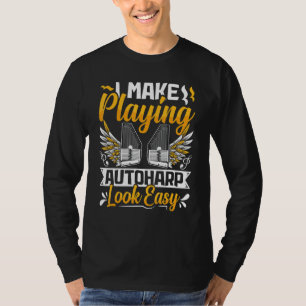 Camiseta Sinfonía armónica del instrumento Harp Autoharp
