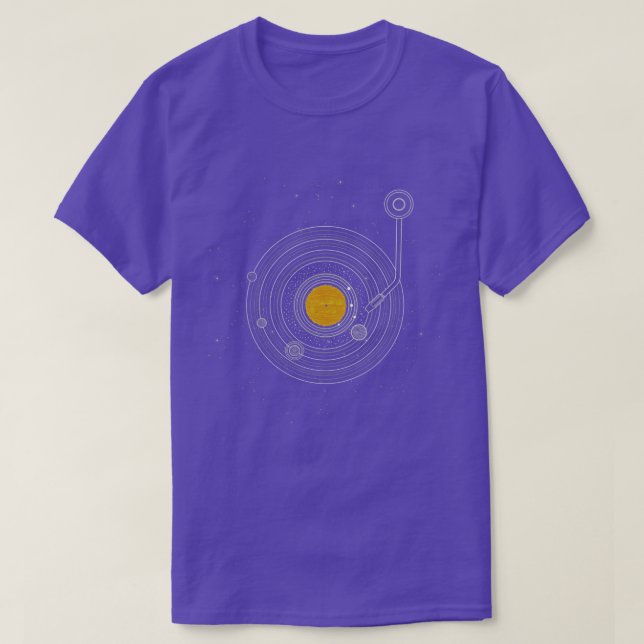 Camiseta Sinfonía cósmica  (Diseño del anverso)