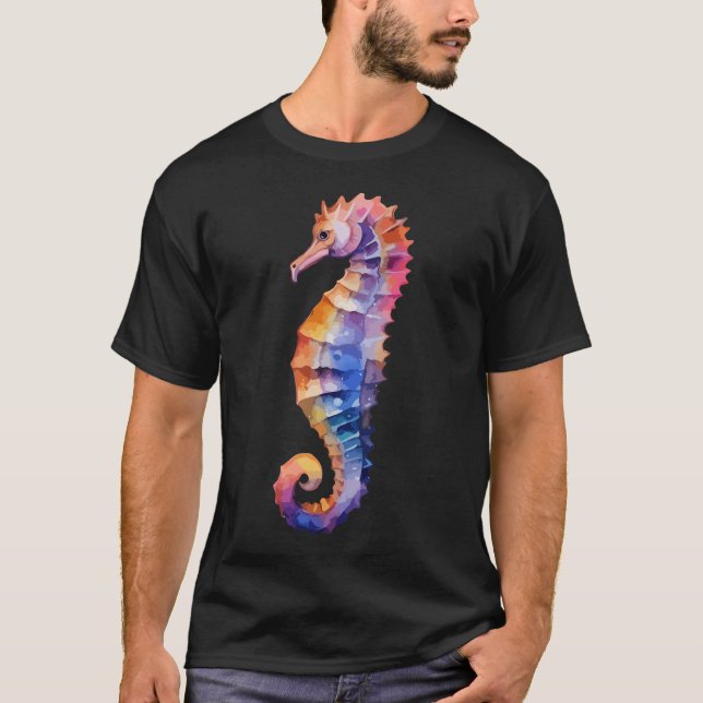 Camiseta Sinfonía de caballitos de mar serenos (Anverso)