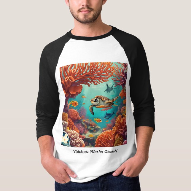 Camiseta "Sinfonía de Coral" (Anverso)