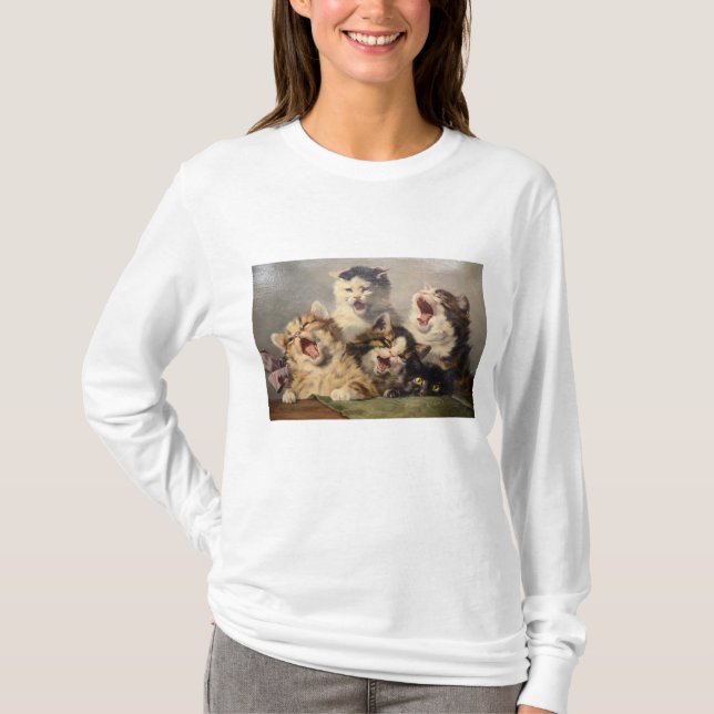 Camiseta Sinfonía de gatitos de Julius Adam II (Anverso)