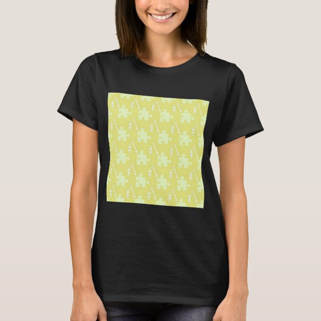 Camiseta Sinfonía de rompecabezas perplejo (Anverso)