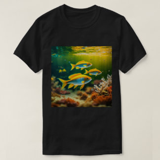 Camiseta Sinfonía de Serene Seahorse: El baile de una famil