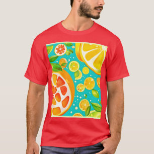 Camiseta Sinfonía del Citrus: Un Jugoso Delight