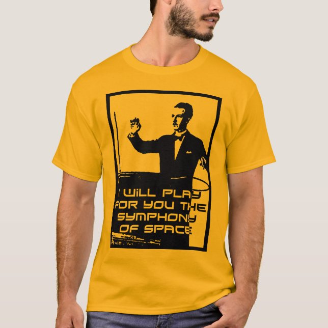 Camiseta Sinfonía del espacio (Anverso)