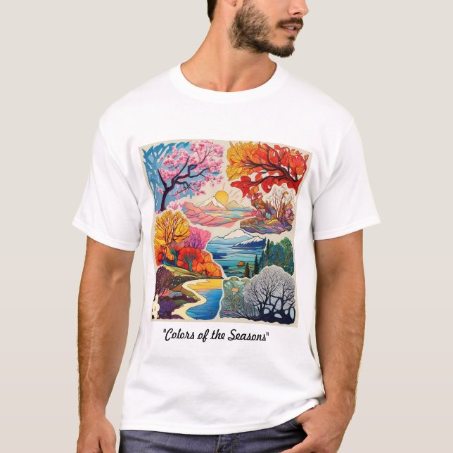 Camiseta Sinfonía estacional (Anverso)