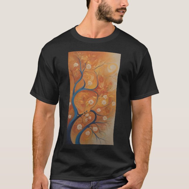 Camiseta Sinfonía estacional: Temporadas abstractas (Anverso)