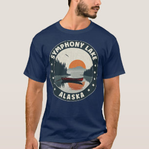 Camiseta Sinfonía Lago Alaska Sunset TShirt
