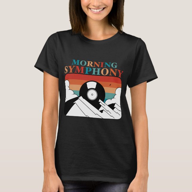 Camiseta Sinfonía matutina (Anverso)