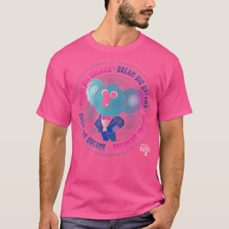 Camiseta Sing 2 Buster Moon Sueña Grandes Sueños Insignia C