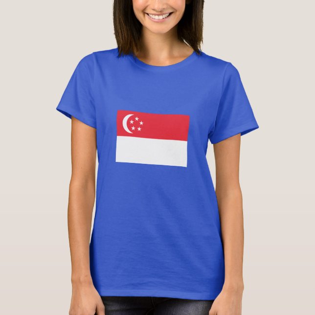 Camiseta Singapore Flag (Anverso)