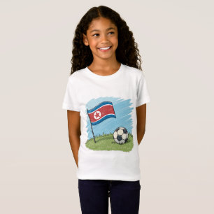 Camiseta Singapore flag and soccer ball