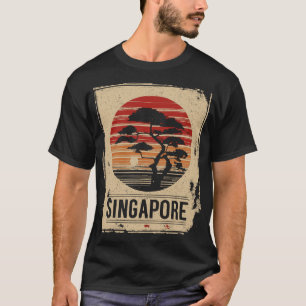 Camiseta Singapur Marina Bay Sunset