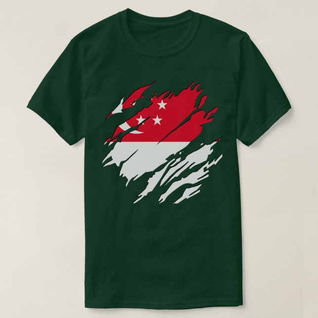 Camiseta Singapur siempre (Diseño del anverso)