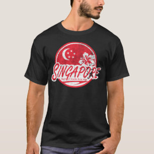 Camiseta Singapur - Viajes de época (con problemas)