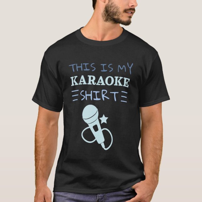 Camiseta Singers  This Is My Karaoke (Anverso)