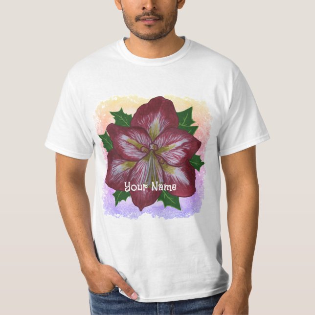 Camiseta Single Amaryllis (Anverso)