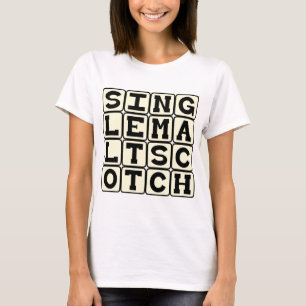 Camiseta Single Malt Scotch, Bebida Alcohólica