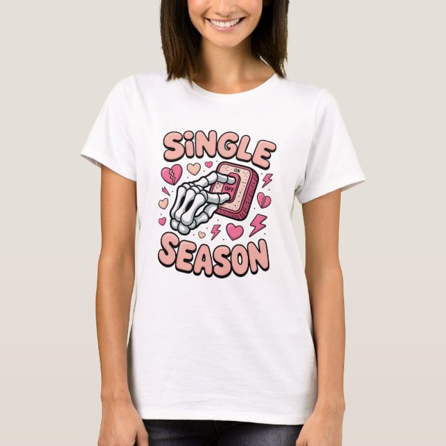 Camiseta Single Season Anti-Valentine (Anverso)
