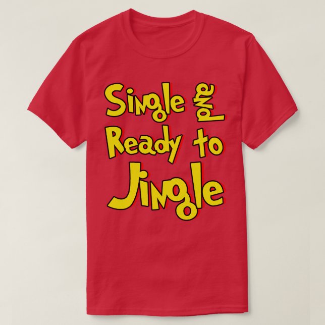 Camiseta Single y Ready to Jingle (Diseño del anverso)