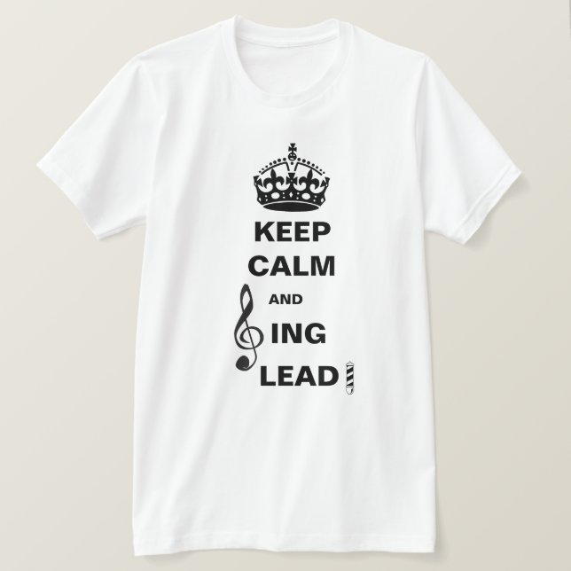 Camiseta SingLead (Anverso del diseño)