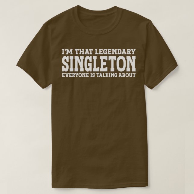 Camiseta Singleton Apellido Funny Team Family Apellido Sing (Diseño del anverso)