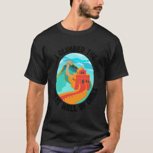 Camiseta Singular Y Agradable, Subida Por La Gran Muralla D