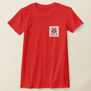 Camiseta Singularidad desatada en fondo blanco