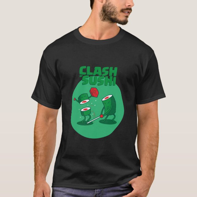 Camiseta Sínhi divertida confrontación (Anverso)