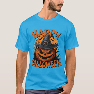 Camiseta siniestra de calabaza de la noche de bruj